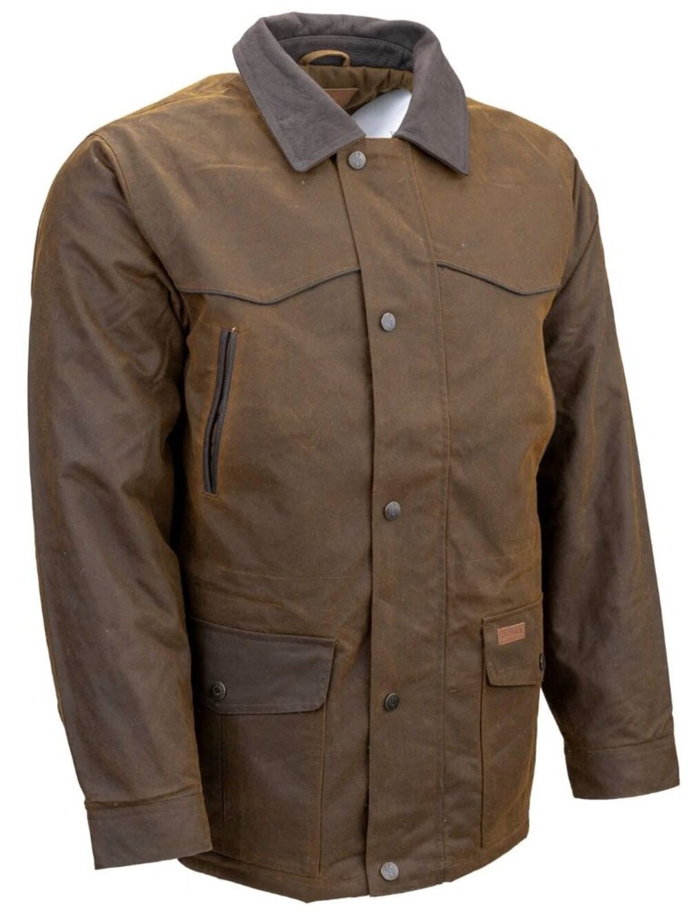 Outback Trading Company Pathfinder Oilskin Jacket Waxed Field Western - Picture 3 of 14